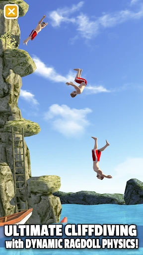 Gameplay screenshot 1 from Flip Diving - Sports game